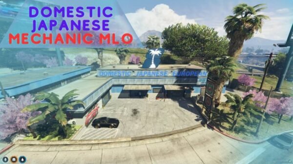 Japanese FiveM Mechanic MLO